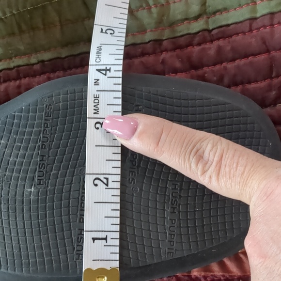 Vintage HUSH PUPPIES* black suede slip on with rubber tread and sole elastic gor - Picture 13 of 14